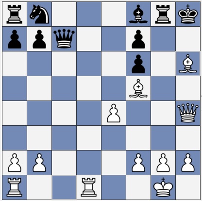 Black should move Rg6, but this is still losing